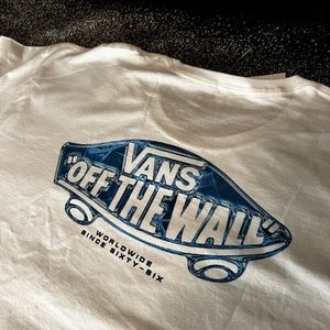 Brand new vans T-shirt with tags. XXL white